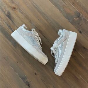 Zara Girls Glitter Sneakers